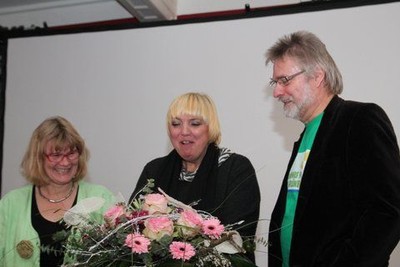 Claudia Roth und Frank-Marcus Warnecke