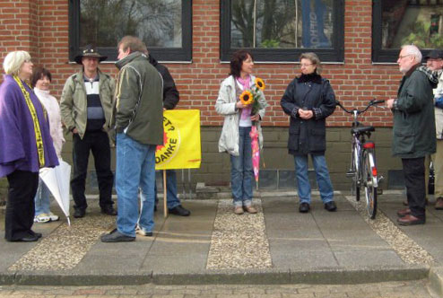 4. Mahnwache in Brome am 04.04.2011