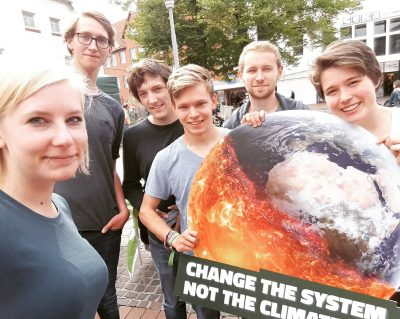 Imke Byl und die Grüne Jugend in der Gifhorner FuZo