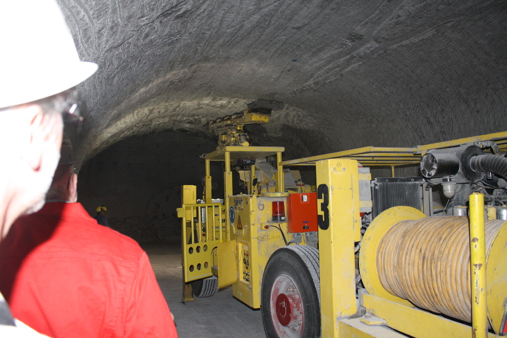 Grünen besuchen das Erkundungsbergwerk Gorleben