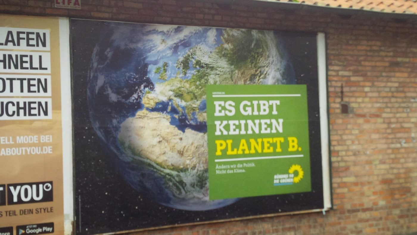 Es gibt keinen Planet B.