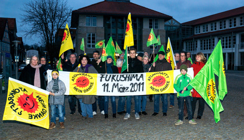 Mahnwache: 5 Jahre Fukushima