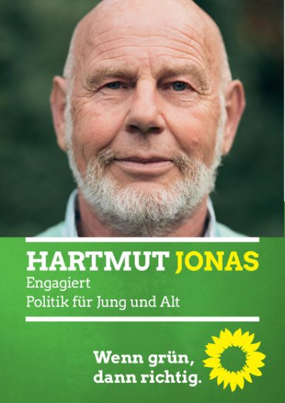 Kopfplakat Hartmut Jonas
