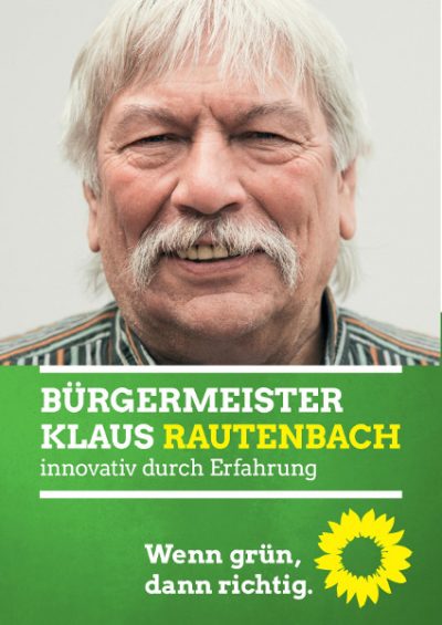 Kopfplakat Klaus Rautenbach