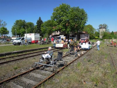 Draisinenfest Förderverein Ohretalbahn e.V @ Bahnhof Brome