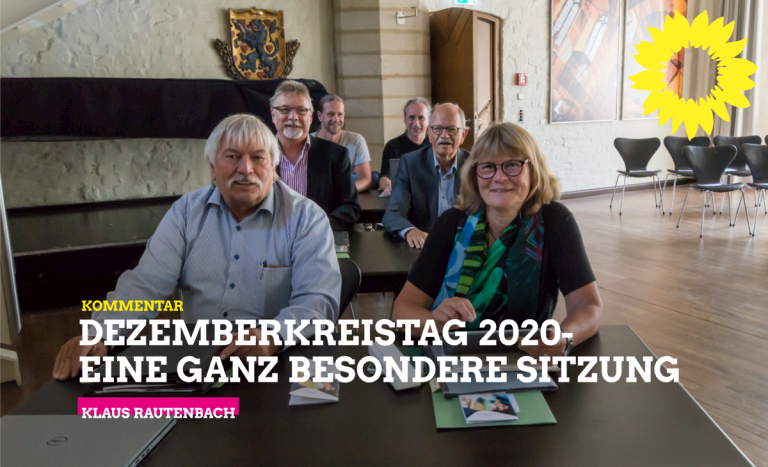 Dezemberkreistag 2020 – eine ganz besondere Sitzung