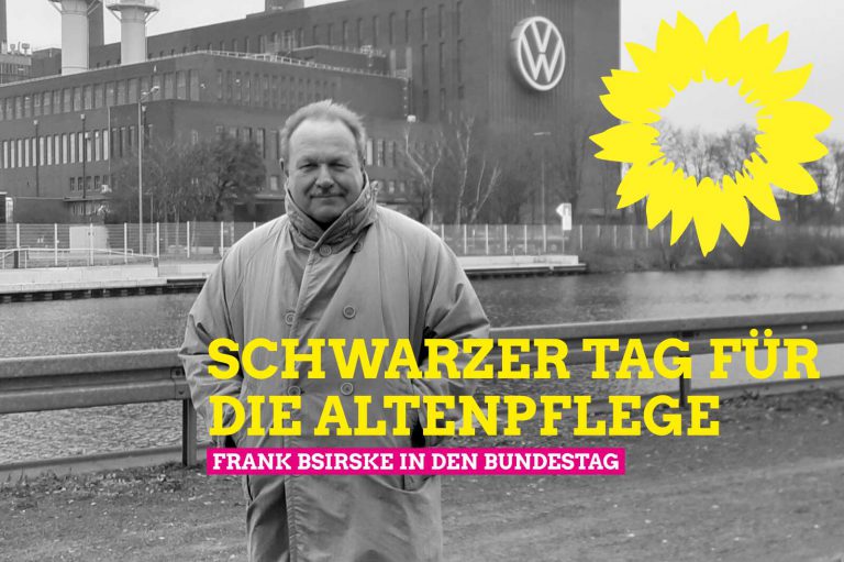 SCHWARZER TAG FÜR DIE ALTENPFLEGE