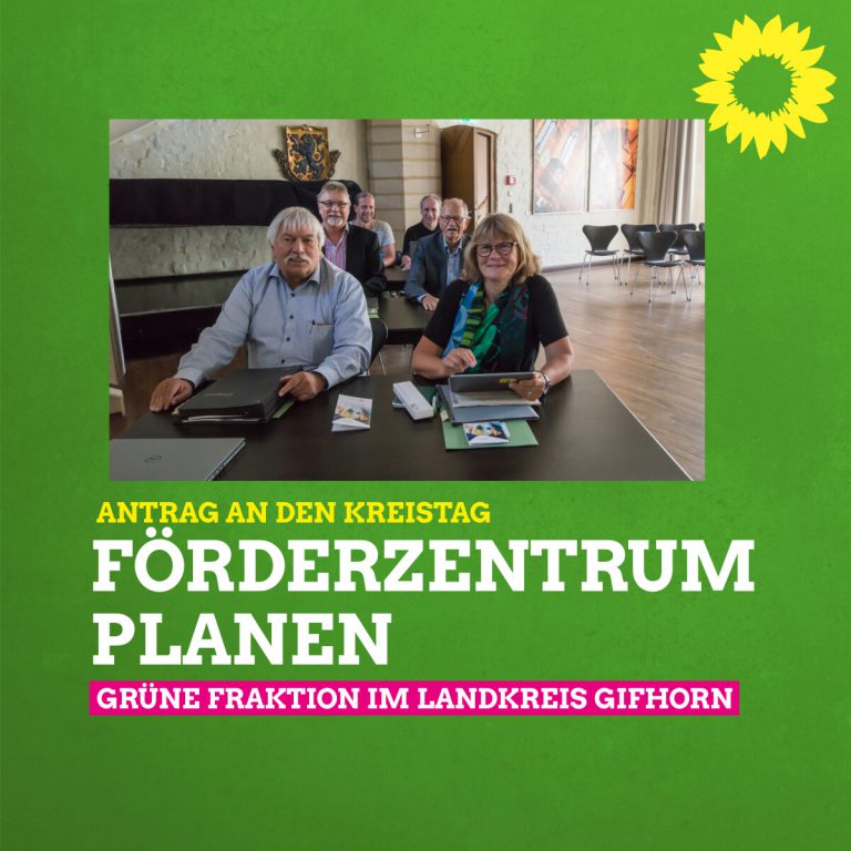 Planung eines Standortes für ein Förderzentrum