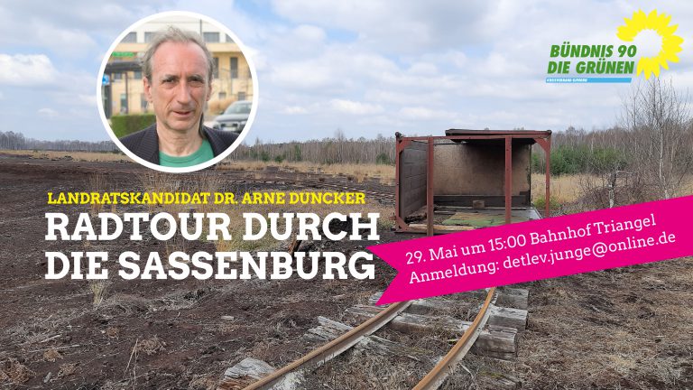 Grüne Fahrradtour durch die Gemeinde Sassenburg