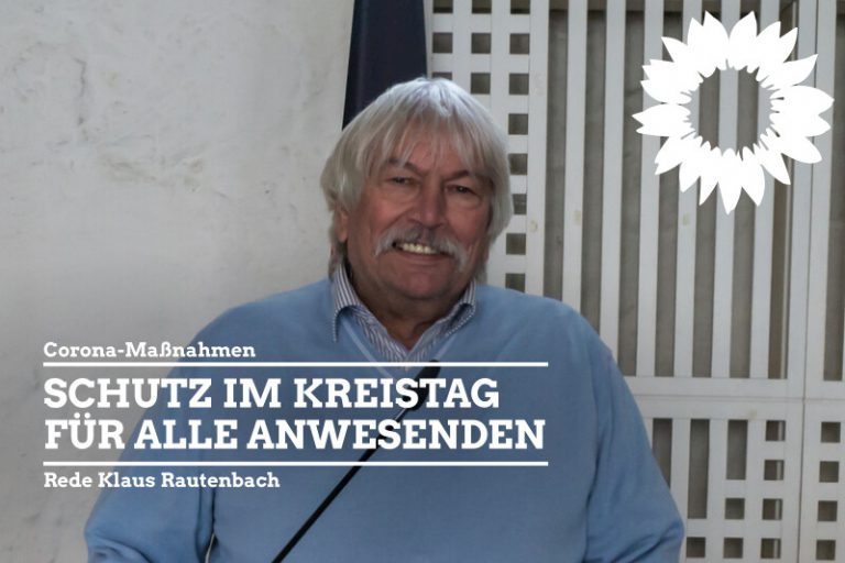 Schutz von allen Anwesenden bei Kreistagssitzungen