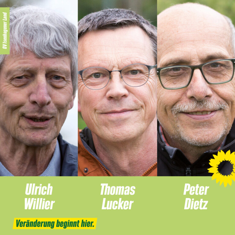 Grüne Kandidaten für den Rat in Hankensbüttel