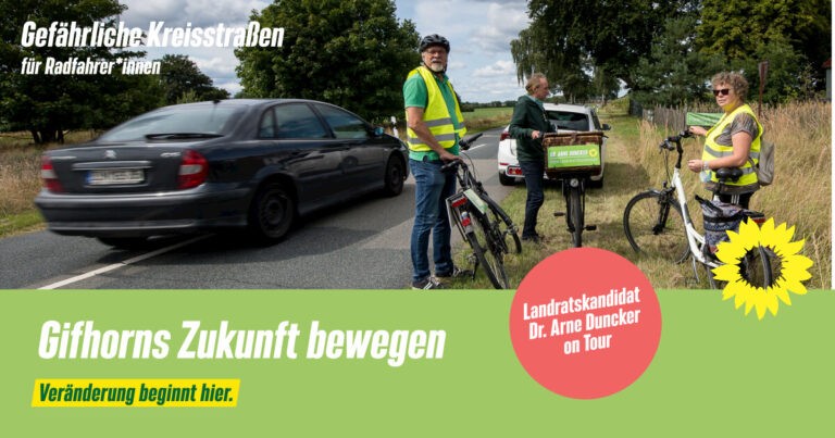 Radtour mit Arne Duncker