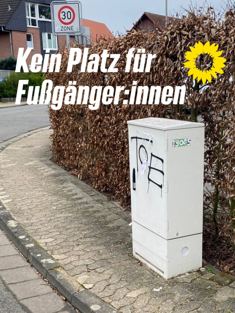 Anpassung Fußweg