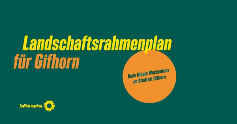 GRÜNE für Landschaftsrahmenplan