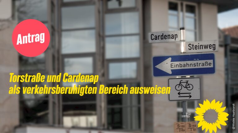 Torstraße und Cardenap als verkehrsberuhigten Bereich ausweisen