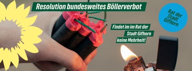 Resolution bundesweites Böllerverbot