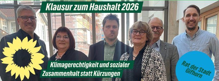 Für Gifhorn: Klimagerechtigkeit und sozialer Zusammenhalt statt Kürzungen