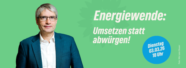 Energiewende: Umsetzen statt abwürgen